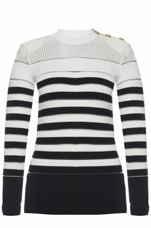 Striped sweater, zdjęcie 1 Striped sweater od Balmain